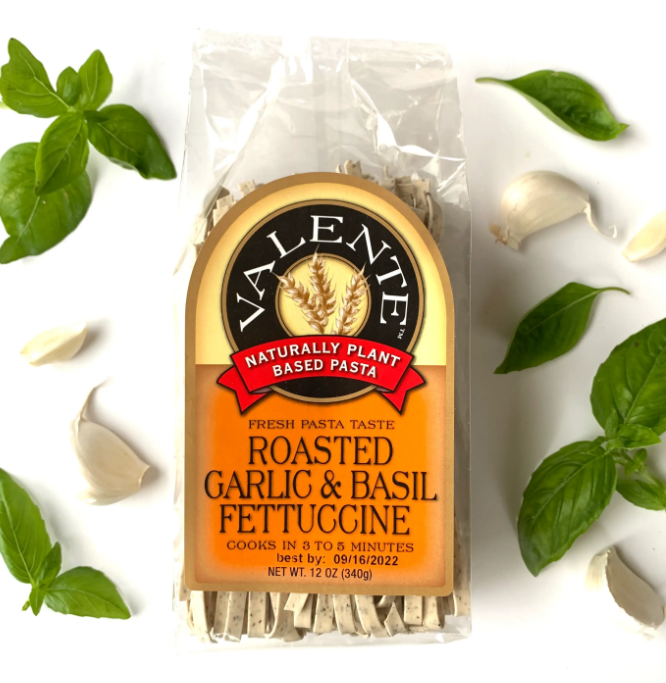 Valente's Roasted Garlic & Basil Fettuccine